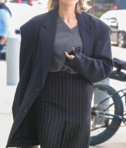 Elsa Hosk Black Blazer