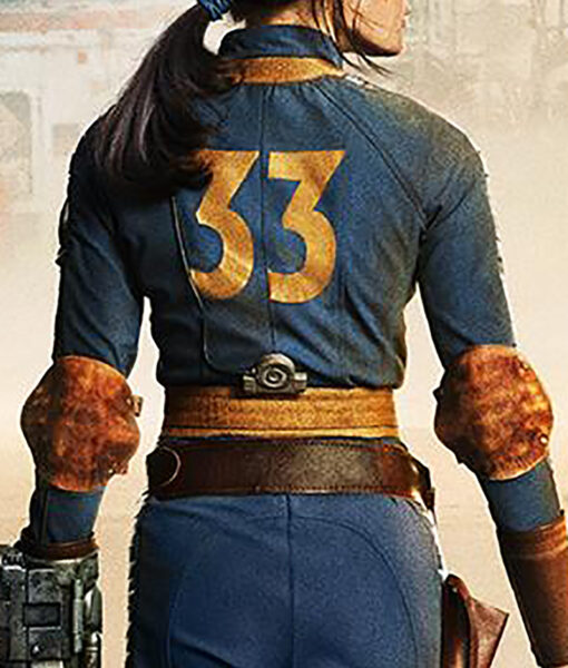 Fallout 2024 Ella Purnell Blue Jacket