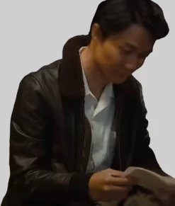 Godzilla Minus One - Ryunosuke (Koichi) Brown Leather Jacket