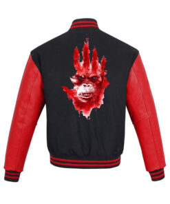 Godzilla x Kong The New Empire Red Wool Jacket