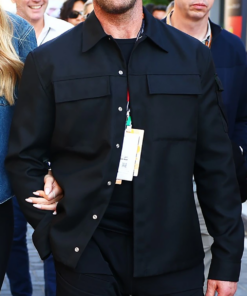 Jason Statham Black Cotton Jacket