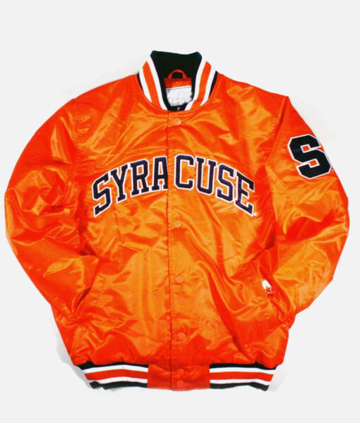 Mens Syracuse Orange Bomber Jacket - Clearance Sale