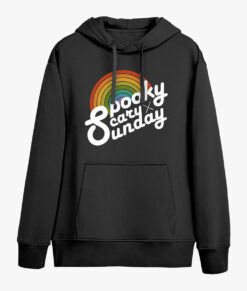 Spooky Scary Black Hoodie