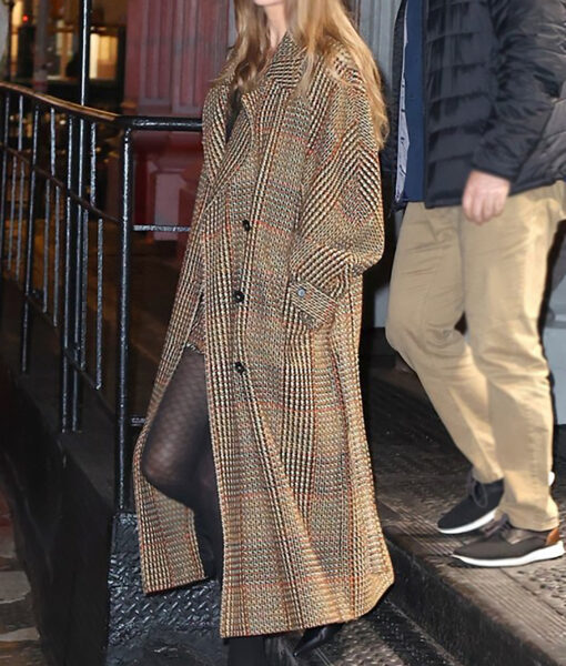 Taylor Swift Tweed Trench Coat