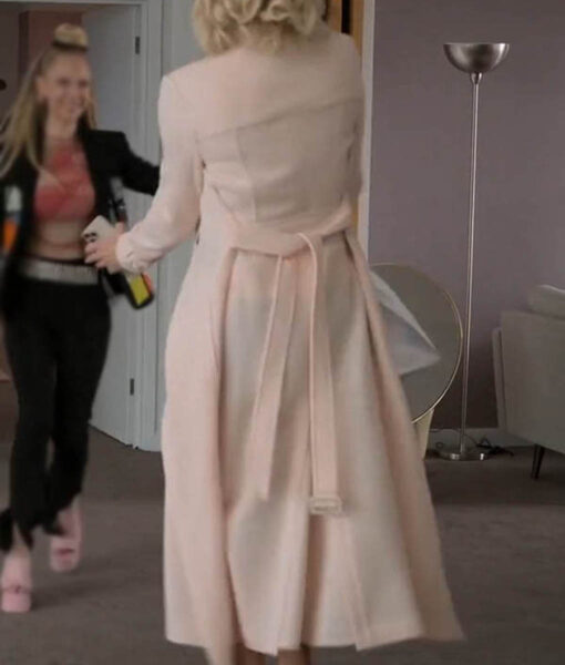 Ted Lasso S03 Hannah Waddingham Pink Coat - Clearance Sale
