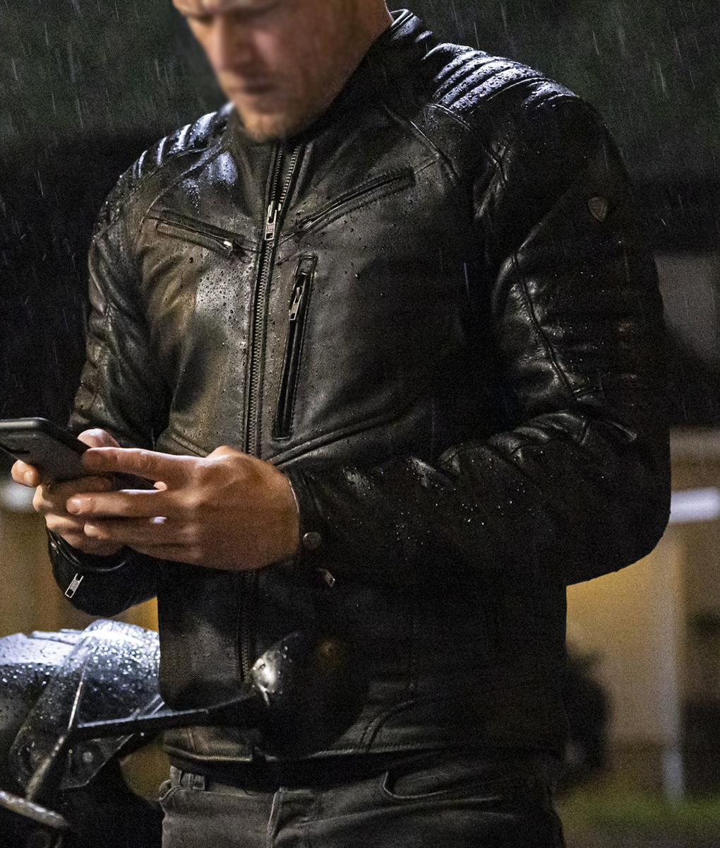 The Couple Next Door - Sam (Danny) Black Leather Jacket