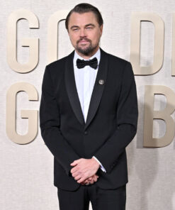 81st Golden Globe Awards Leonardo DiCaprio Black Suit
