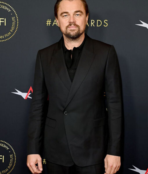 AFI Awards Leonardo DiCaprio Black Suit 2024