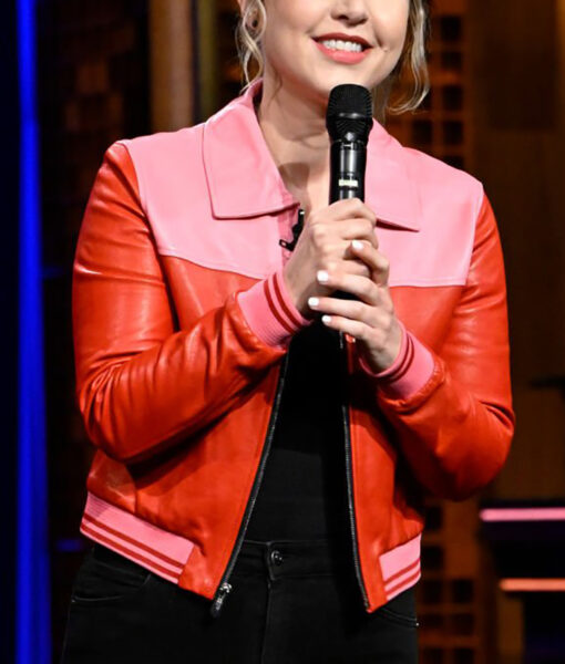 After Midnight Taylor Tomlinson Leather Jacket