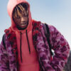 American Rapper Juice WRLD Pink Camo Puffer Jacket