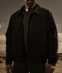 Breaking Bad Bryan Cranston Black Jacket-Front View
