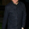 Charlie Hunnam Charcoal Black Wool Jacket