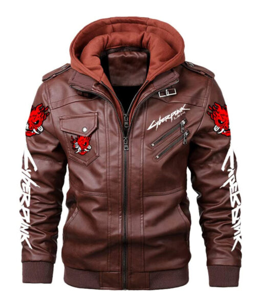 Cyberpunk 2077 Samurai Leather Jacket - Clearance Sale