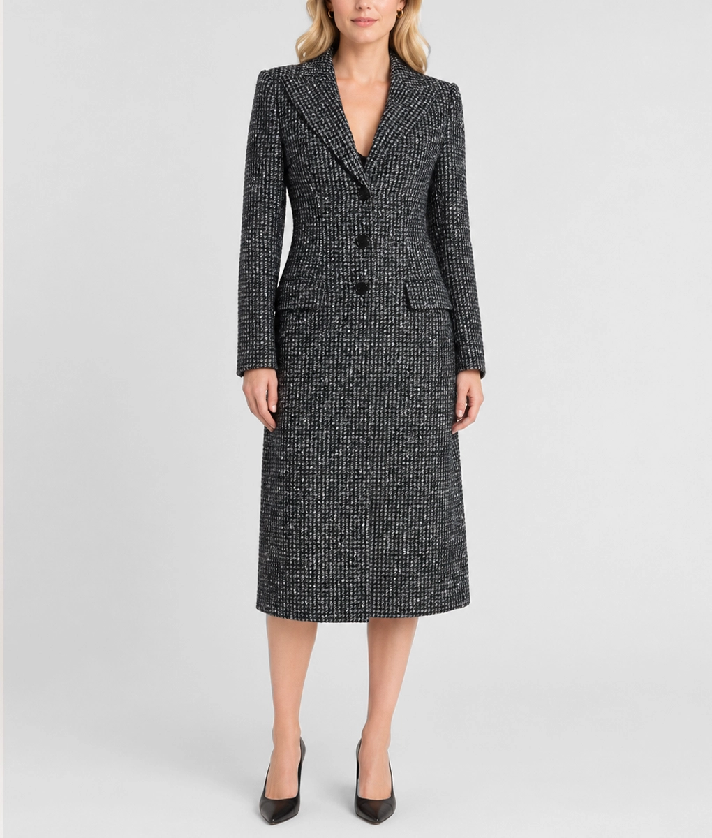 Fool Me Once Maya Stern Trench Coat-Front