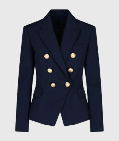 Fool Me Once Michelle Keegan Blue Blazer - Clearance Sale