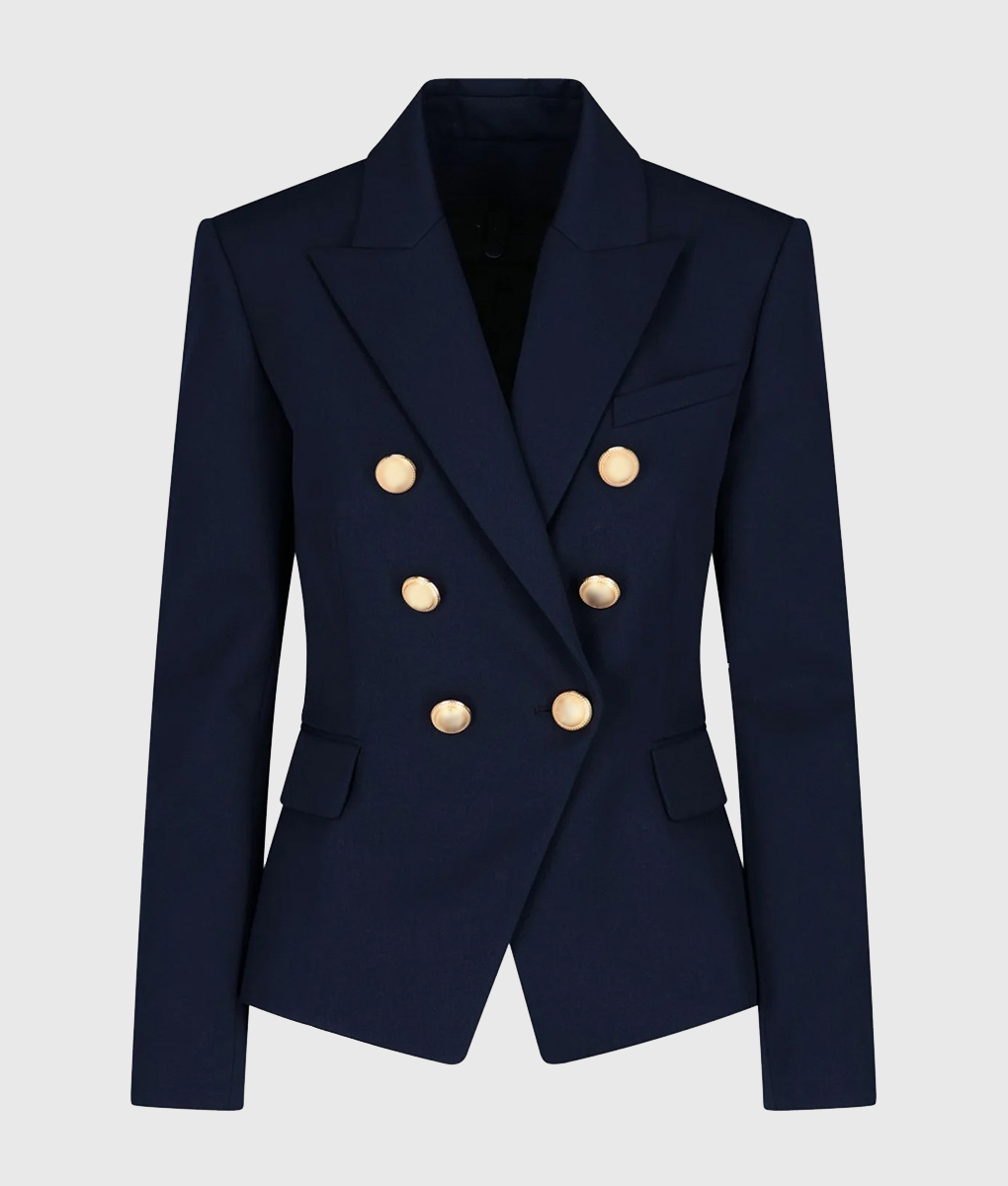 Fool Me Once Michelle Keegan Blue Blazer - Clearance Sale