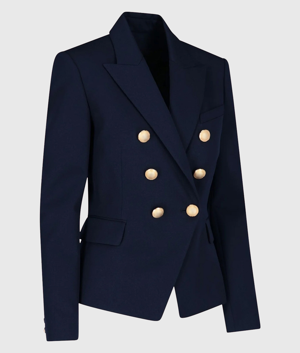 Fool Me Once Michelle Keegan Blue Blazer - Clearance Sale