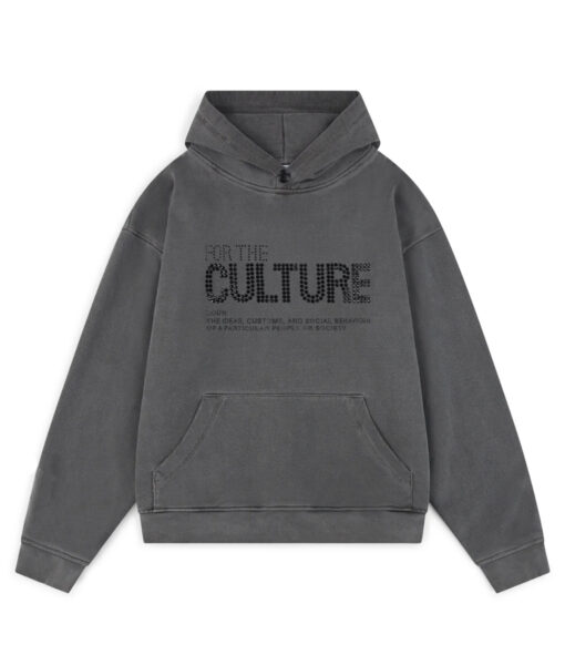 For The Culture Grey Hoodie