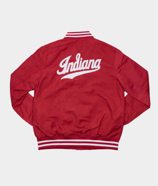 Indiana Red Bomber Jacket