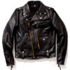 J-24 Black Leather Jacket - Clearance Sale