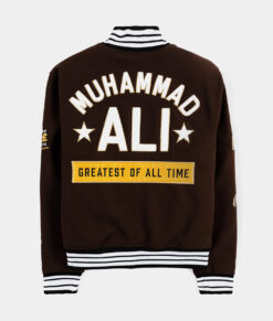 Jalen Hurts GOAT Muhammad Ali Varsity Jacket