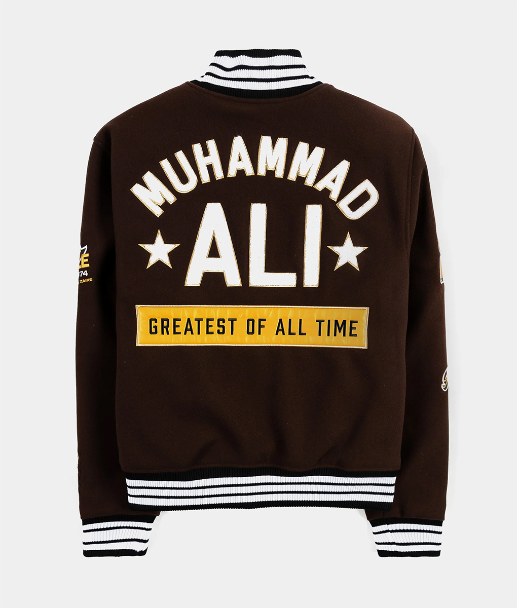 Jalen Hurts GOAT Muhammad Ali Varsity Jacket