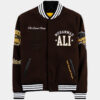 Jalen Hurts GOAT Muhammad Ali Varsity Jacket