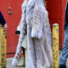 Jennifer Lopez Long Fur Coat