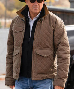 John Quilted Brown Jacket - Clearance Sale