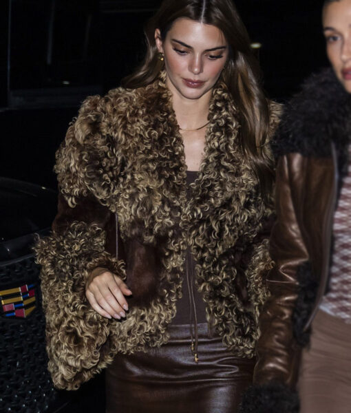 Kendall Jenner Fur Jacket
