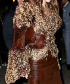 Kendall Jenner Fur Jacket