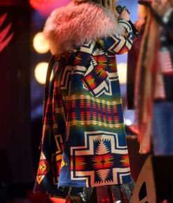 Lainey Wilson Hooded Long Coat