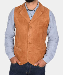 Marshall Matt Dillon Gunsmoke Brown Vest - Clearance Sale