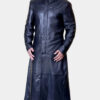 Matrix Black Trench Coat