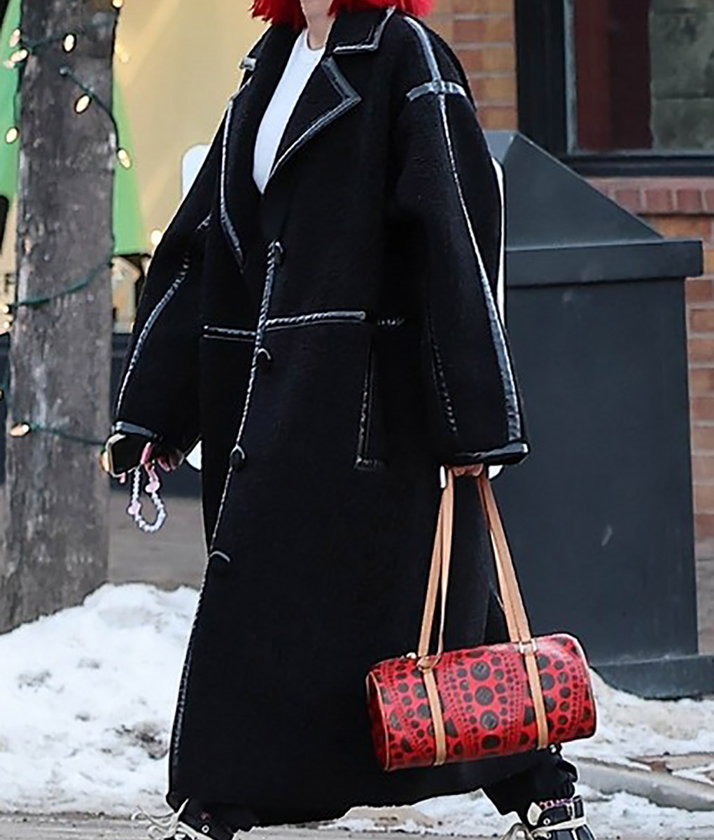 Megan Fox Black Trench Coat | NYC Jackets