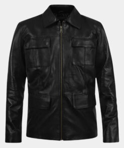 Midnight Run Robert De Niro Leather Jacket - Midnight Run Niro Jack Walsh Black Leather Jacket