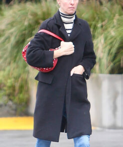 Nicky Hilton Black Wool Coat - Nicholai Rothschild Black Wool Coat