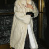 Olivia Jade White Long Fur Coat