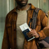Role Play David Oyelowo Brown Suede Leather Jacket - Role Play Dave Brackett Brown Suede Leather Jacket