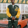 Snoop Dogg Ego Trippin Varsity Green Jacket - Clearance Sale