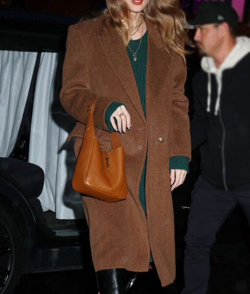 Taylor Swift Brown Trench Coat
