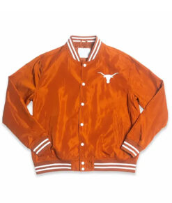 Texas Script Longhorns Bomber Jacket