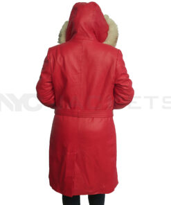 The Christmas Chronicles Goldie Hawn Red Coat - Clearance Sale
