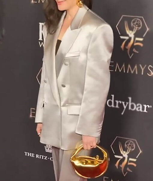 The Emmys Kathryn Hahn Grey Blazer