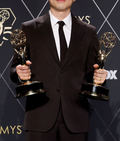 The Emmys Steven Yeun Brown Suit