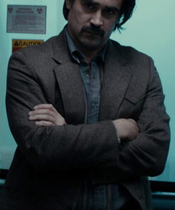 True Detective Colin Farrell Detective Ray Velcoro Grey Blazer