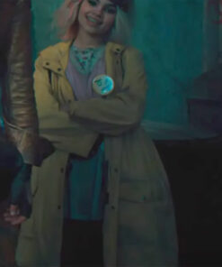 Ariana Greenblatt Borderlands Tiny Tina Womens Yellow Coat - Womens Yellow Coat - Front VIew2