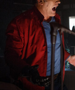 Bruce Ash vs Evil Dead Red Cotton Jacket - Bruce Ash vs Evil Dead Ashley - Women's Red Cotton Jacket - Side View2