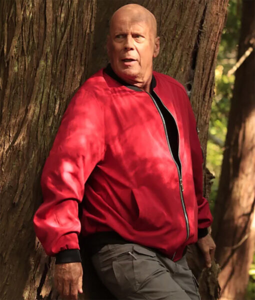 Bruce Willis Apex Cotton Jacket - Side View
