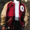 Caleb Kelly Oklahoma Red Varsity Jacket - Clearance Sale